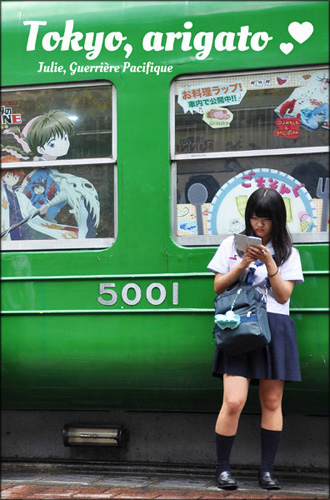 photographie de la couverture du livre Tokyo, arigato !